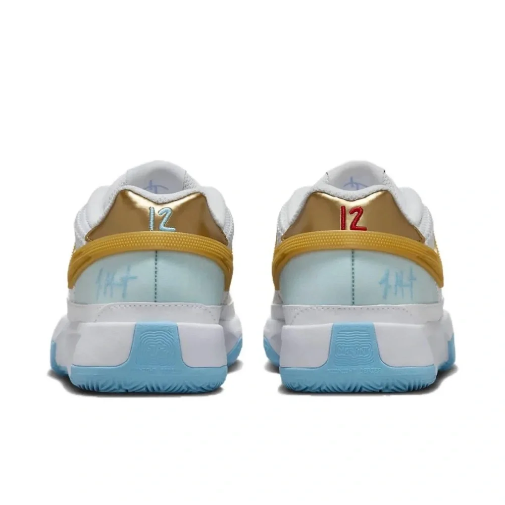 Nike Ja 1 Chinese New Year- Dragon Basketball Shoes FZ8327-103 White Youth Size - Picture 8 of 10